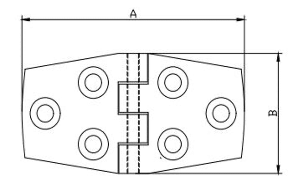 Heavy Duty Door Hinge Equal