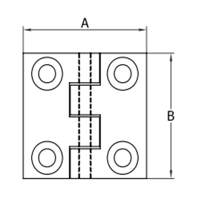 Heavy Duty Butt Hinge