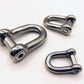 D SHACKLE 316 stainless HEXAGON SOCKET HEAD PIN EUROPEAN TYPE FORGED