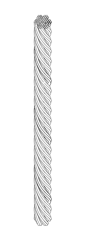 Stainless Steel Wire Rope Per Meter