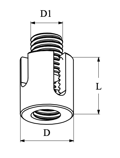 WIRE ROPE CROSS CLAMP OPEN TYPE