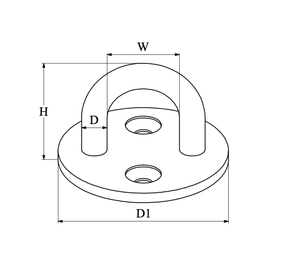 Round Pad Eye