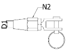 Welded Fork Swageless Terminal