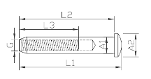 Dome Head terminal internal thread