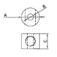 Round Clamp With Grub Screw For Wire