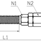 Threaded Stud Swageless Terminal